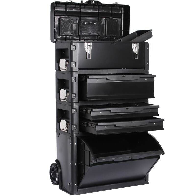Four-layer Combination Trolley Tool Box Multifunctional Trolley Tool Box
