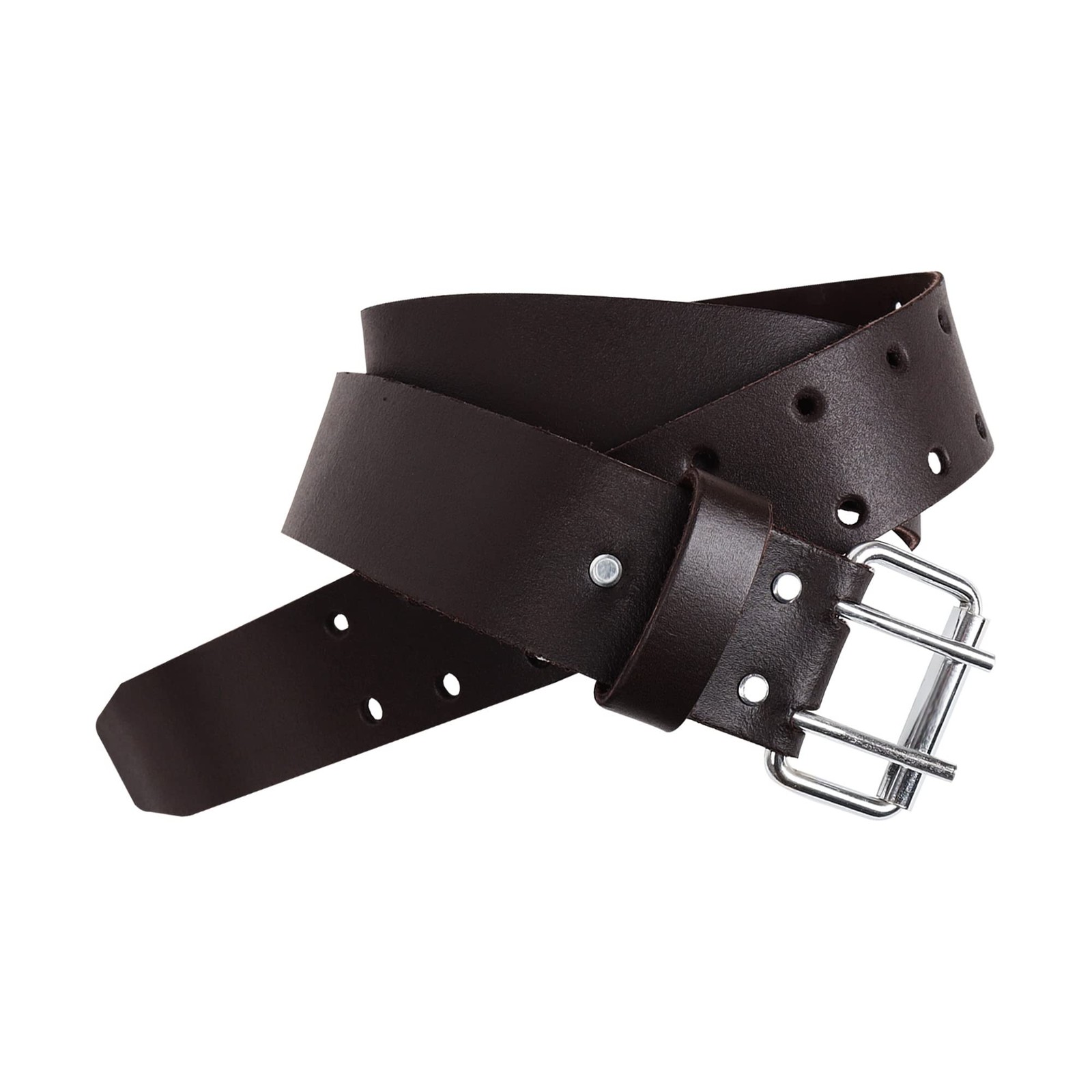 2″ Wide Leather Tool Belt – Top Grain, Strong & Durable for Heavy Duty Work