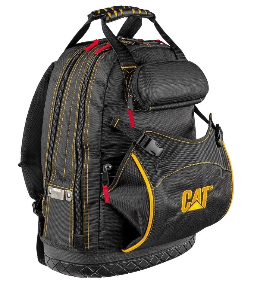 Caterpillar CAT 18″ Heavy Duty LAPTOP / PRO TOOL Backpack – 29 Pockets 🌟NEW🌟