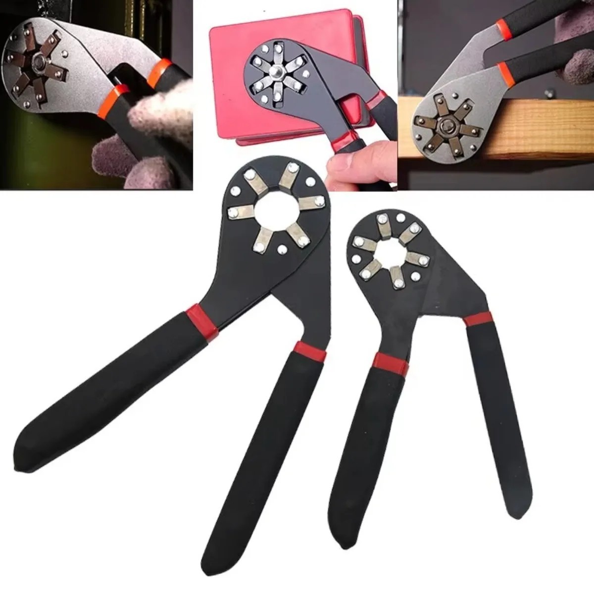 6/8-Inch Magic Wrench Adjustable Multifunctional Hand Tool for Household Mainten
