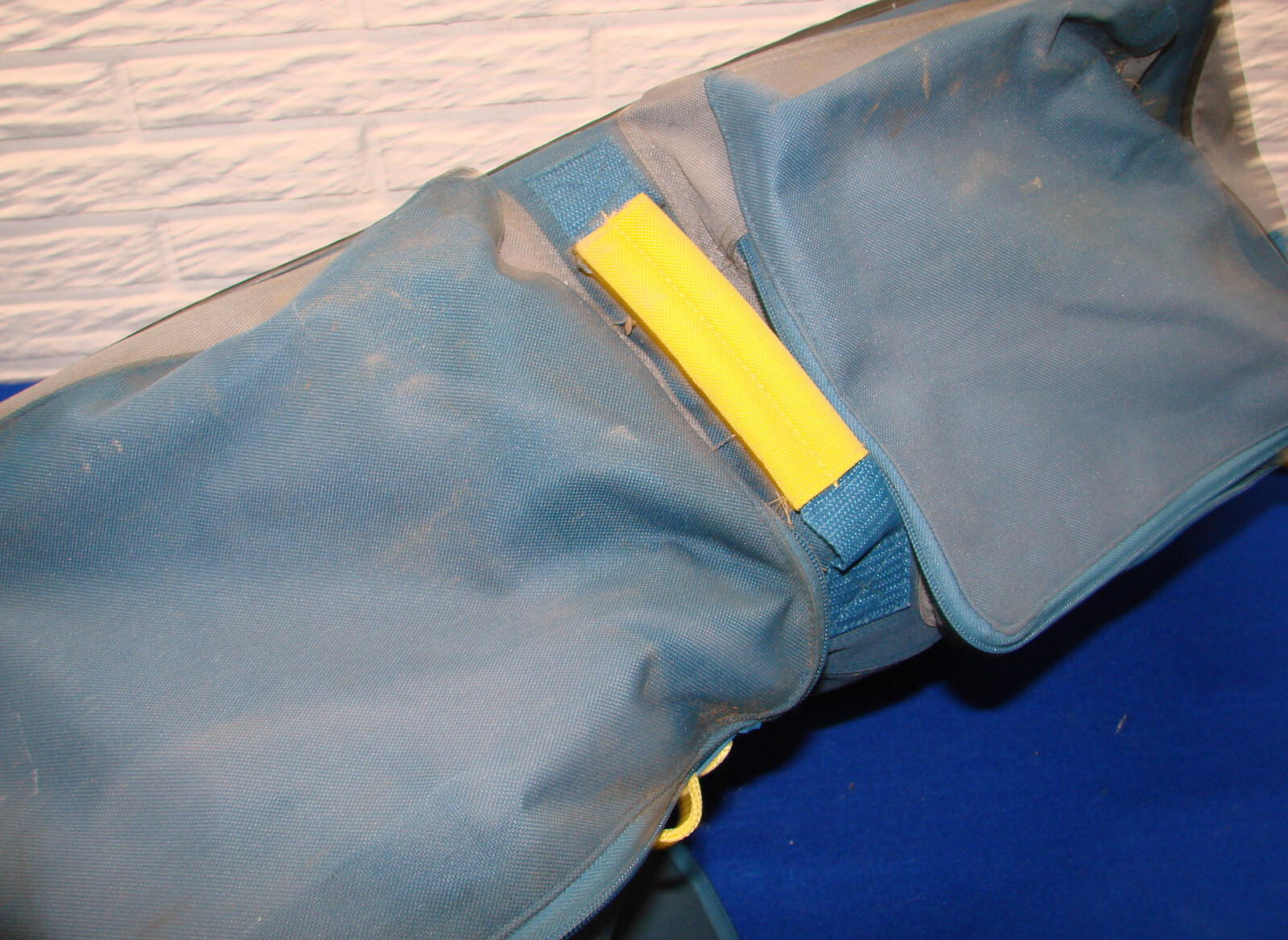 RYOBI ROLLING TOOL BAG — old school Blue — see pics — HUGE SIZE