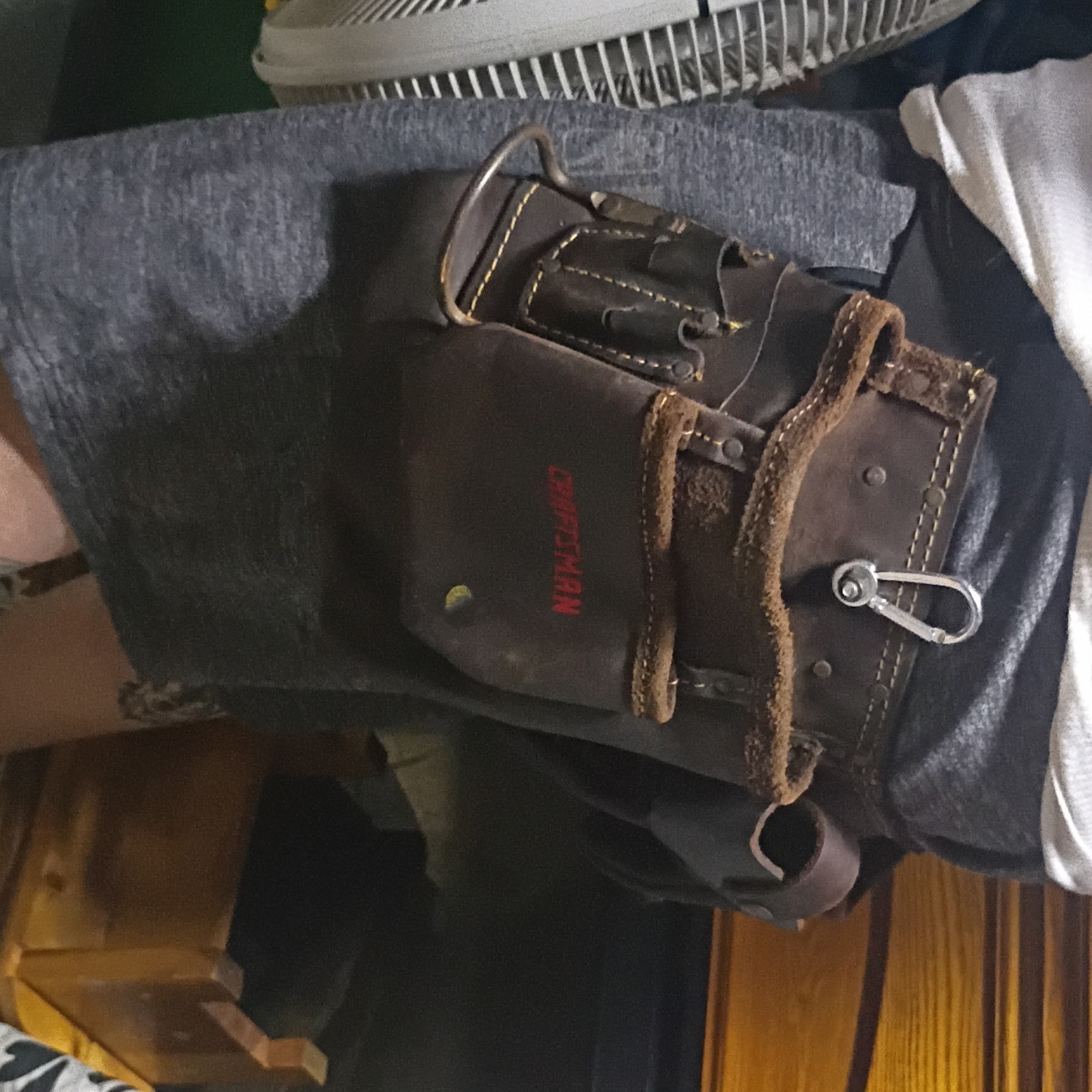 Craftsman Craftsman Brown Leather Tool Belt with Pouch Set, 1 Item