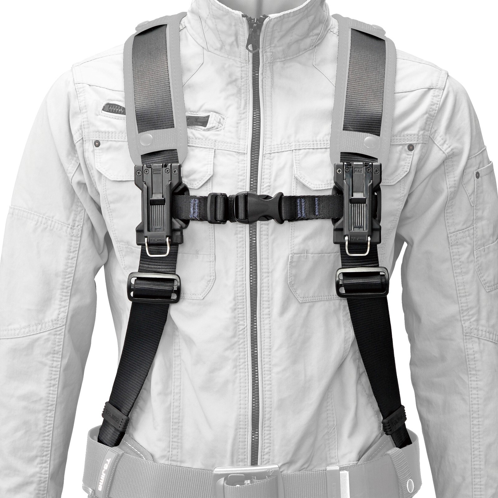 TAJIMA Safety Support Suspenders S with Holder SFSSF-BK made in Japan