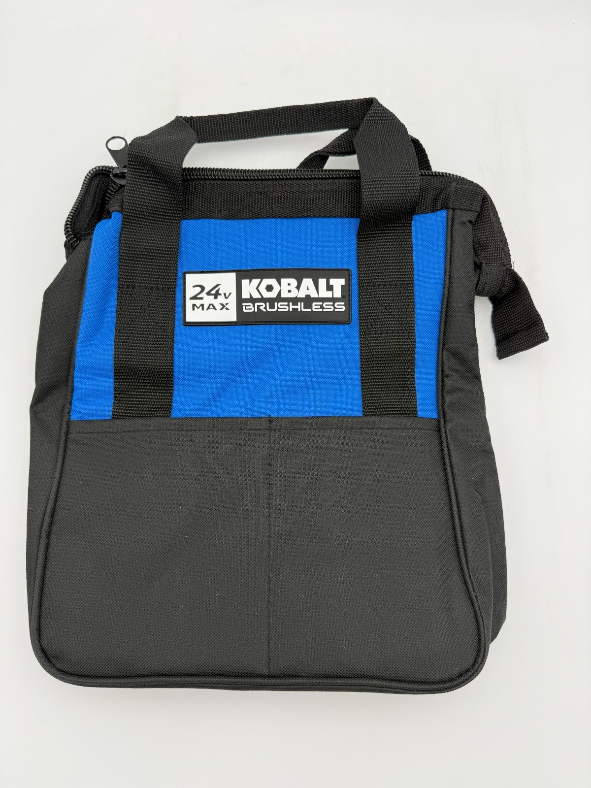 Blue Kobalt Heavy Duty Zipper Tool Bag with Handles 10″x13″x6″