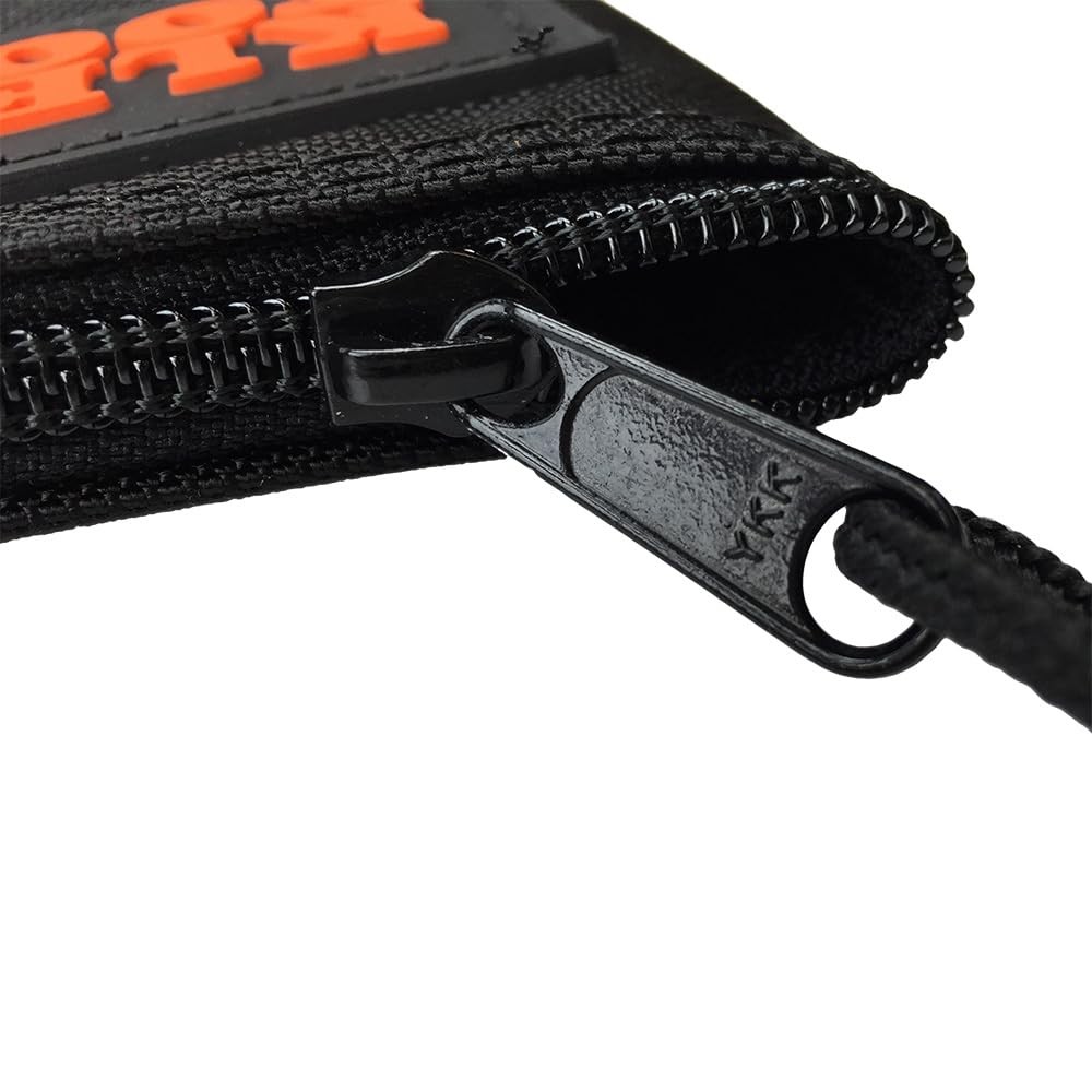 Klein Tools 5139B Zipper Bag, Cordura Nylon Tool Pouch 12-1/2-Inch, Black