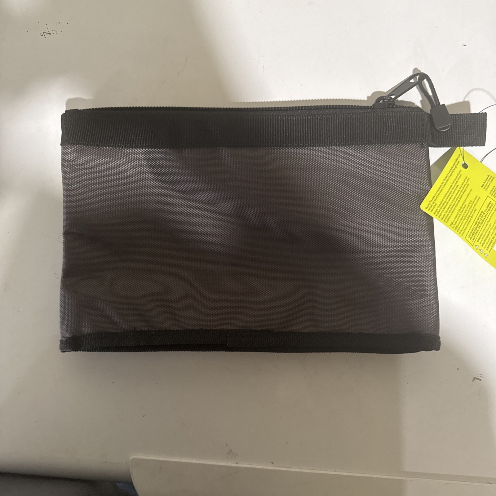 Ryobi Waterproof 12 In. Zipper Utility Pouch for Tools, Multi-Purpose Bag