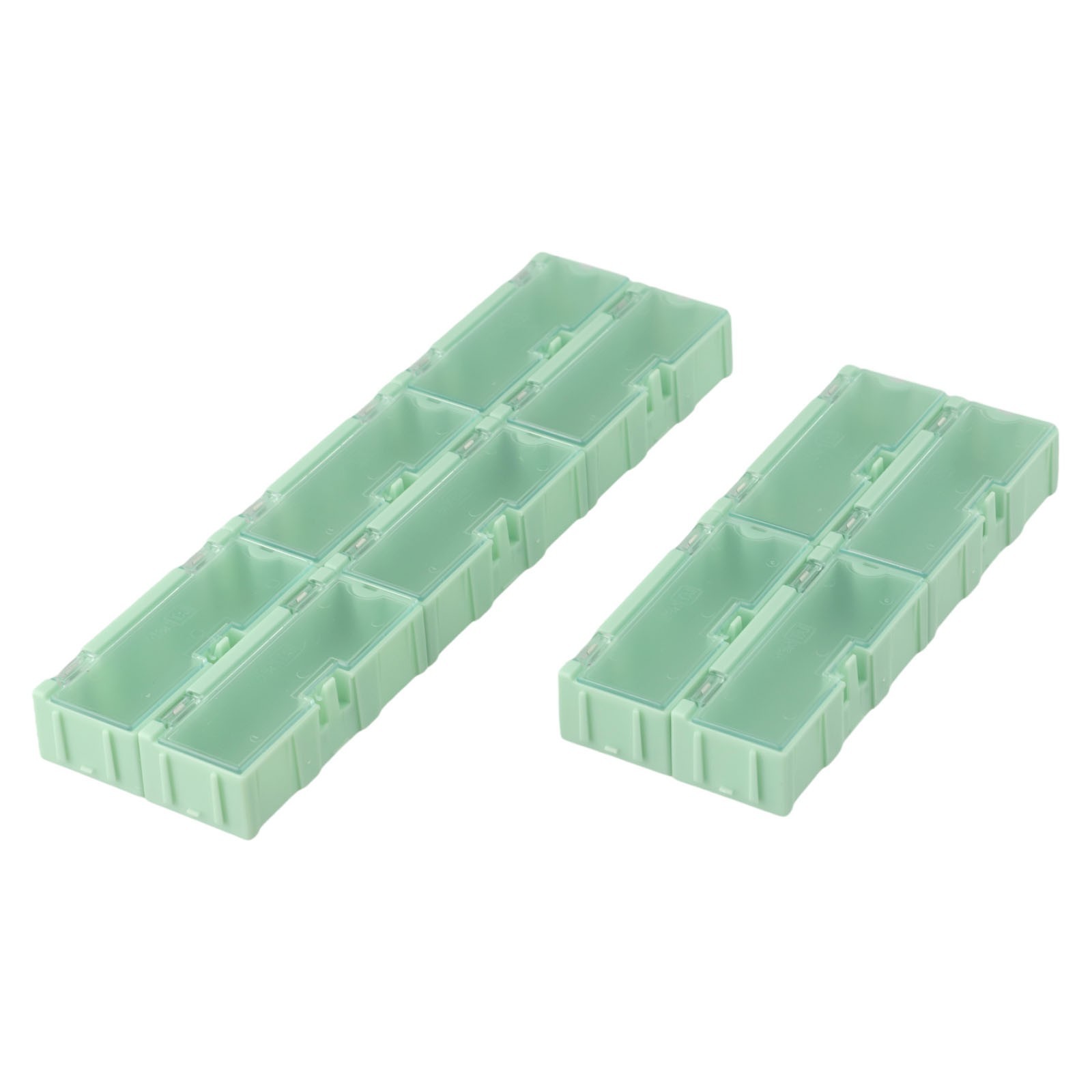 Efficiently Store Electronic Components 10PCS SMT Case 75×31 5×21 5mm