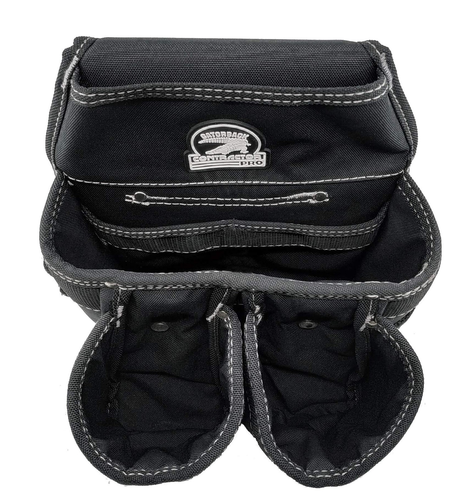 Medium Tool Belt with Pouches Hammer Loop and Air Ventilated Padding Black