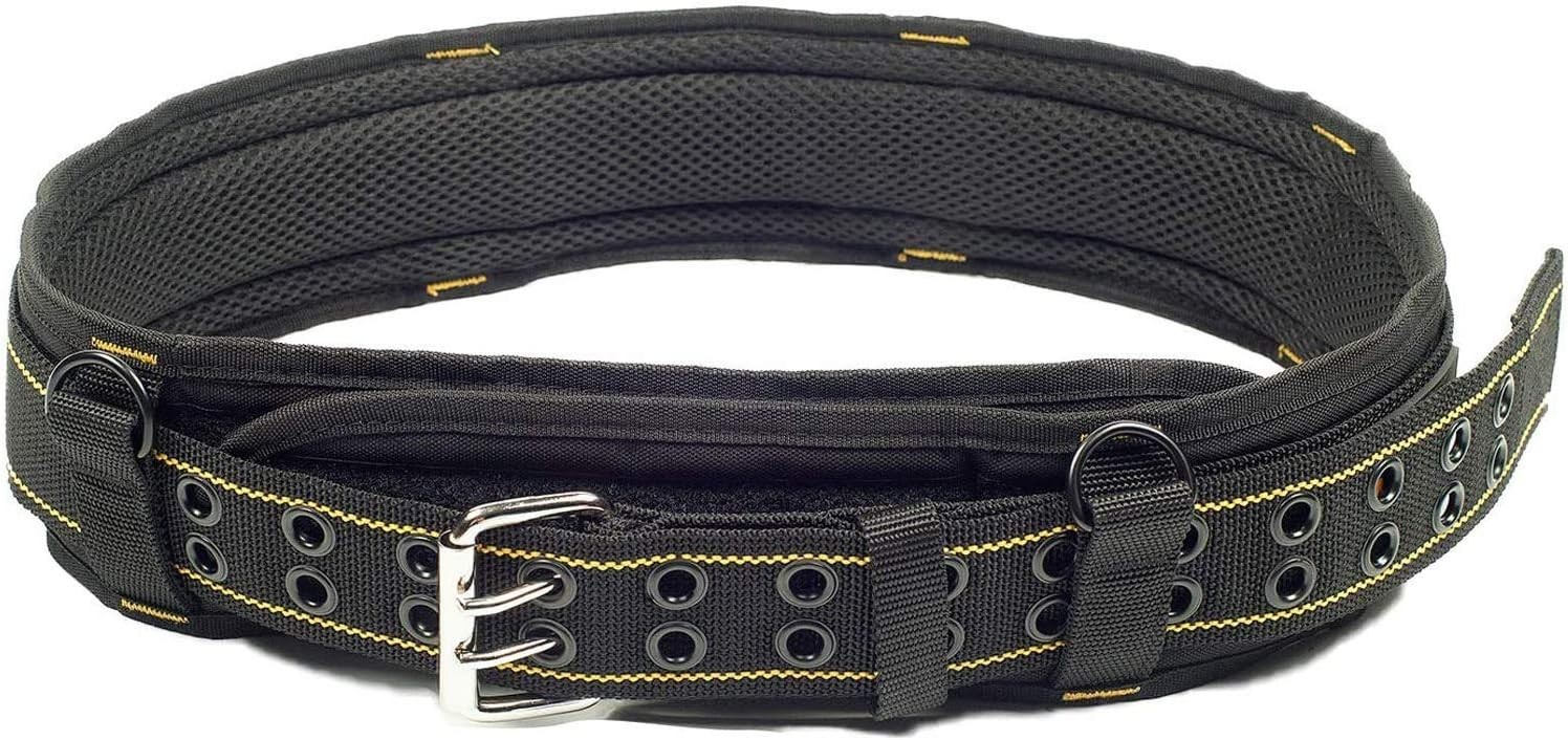 3 Inch Padded Tool Belt Work Tool Belt For Heavy Duty Workyellow And Black3 Inch