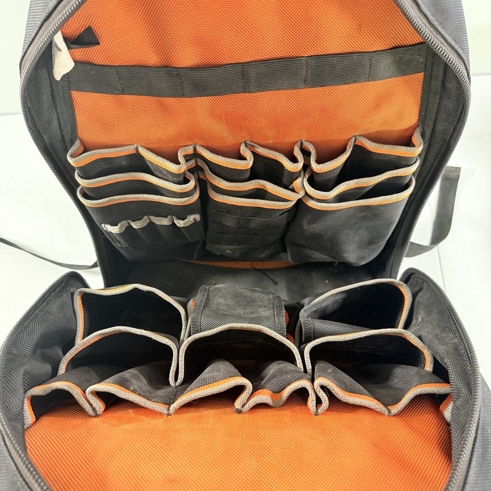 Klein Tools Tradesman Pro 39-Pocket Backpack Electricians Tool Bag