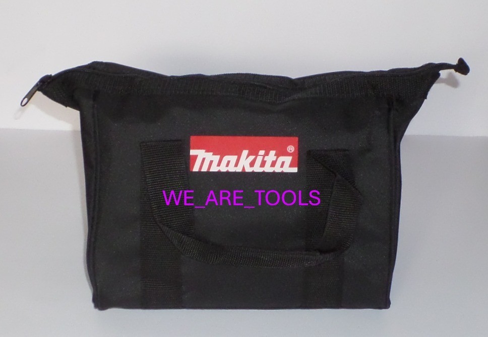 (3) Makita BLACK 11″x 9″ x 11″ Tool Bag/Case with Handles For 18V Drill, Saw