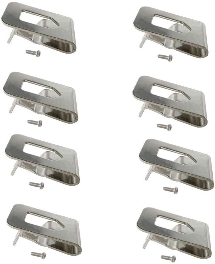 10PCS Belt Clip Hooks w/Screw for Dewalt 20V&Ridgid 18V Drill Impact Driver Tool