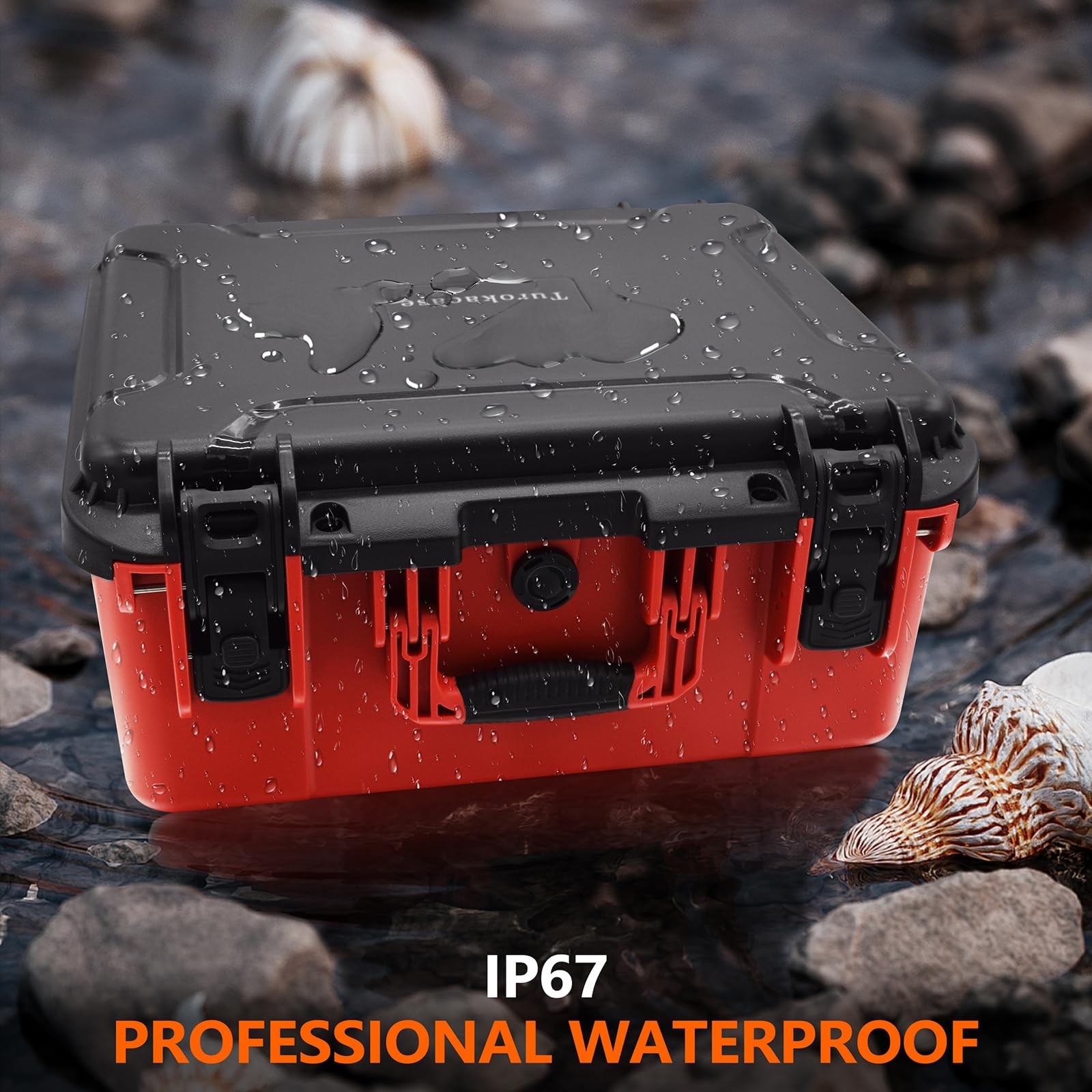 Storage Case for M18 Inflator 2848-20 Black & Red Waterproof Dustproof