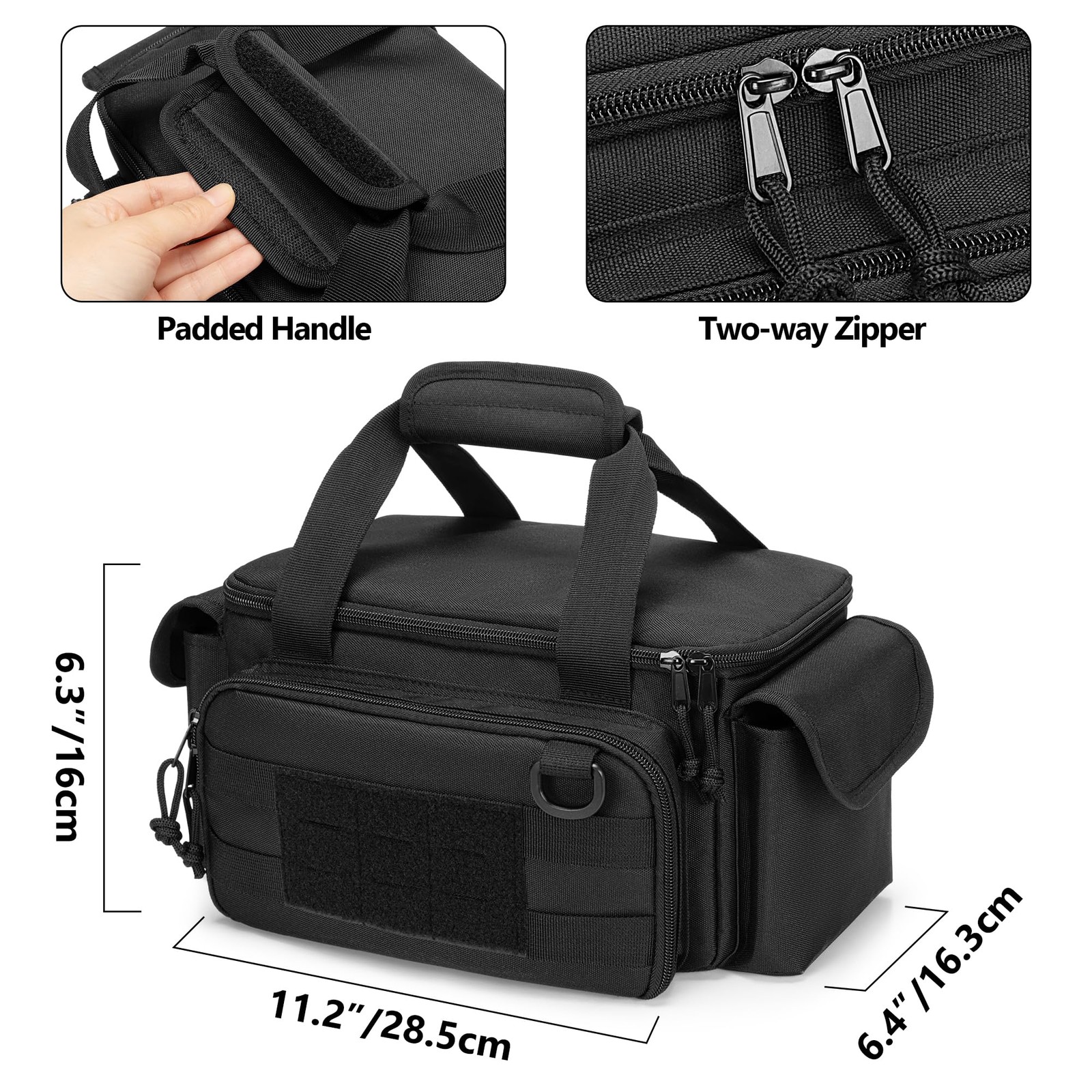 Small Tool Bag with Anti-friction and Thick Padded Bottom, Tool Storage Organ…
