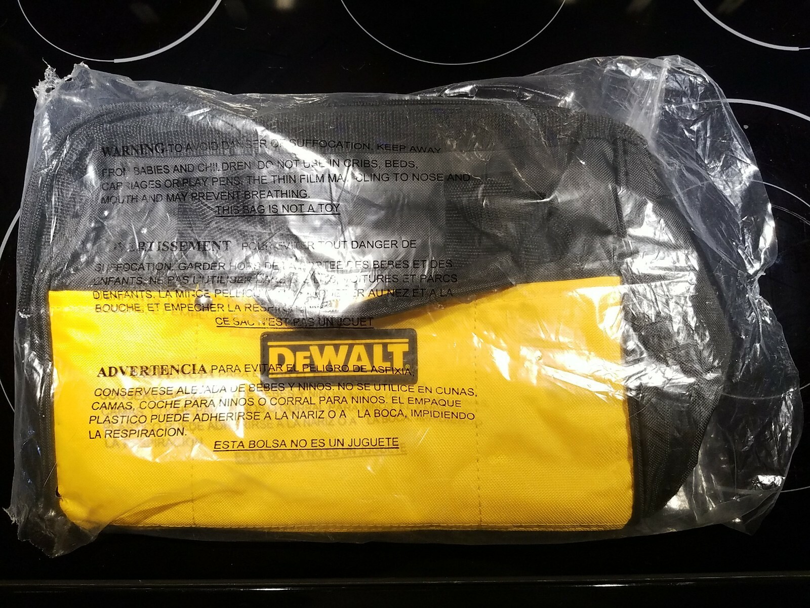NEW Dewalt 13”x9”x9”inch Contractor Heavy Duty nylon cordless drill Tool Bag