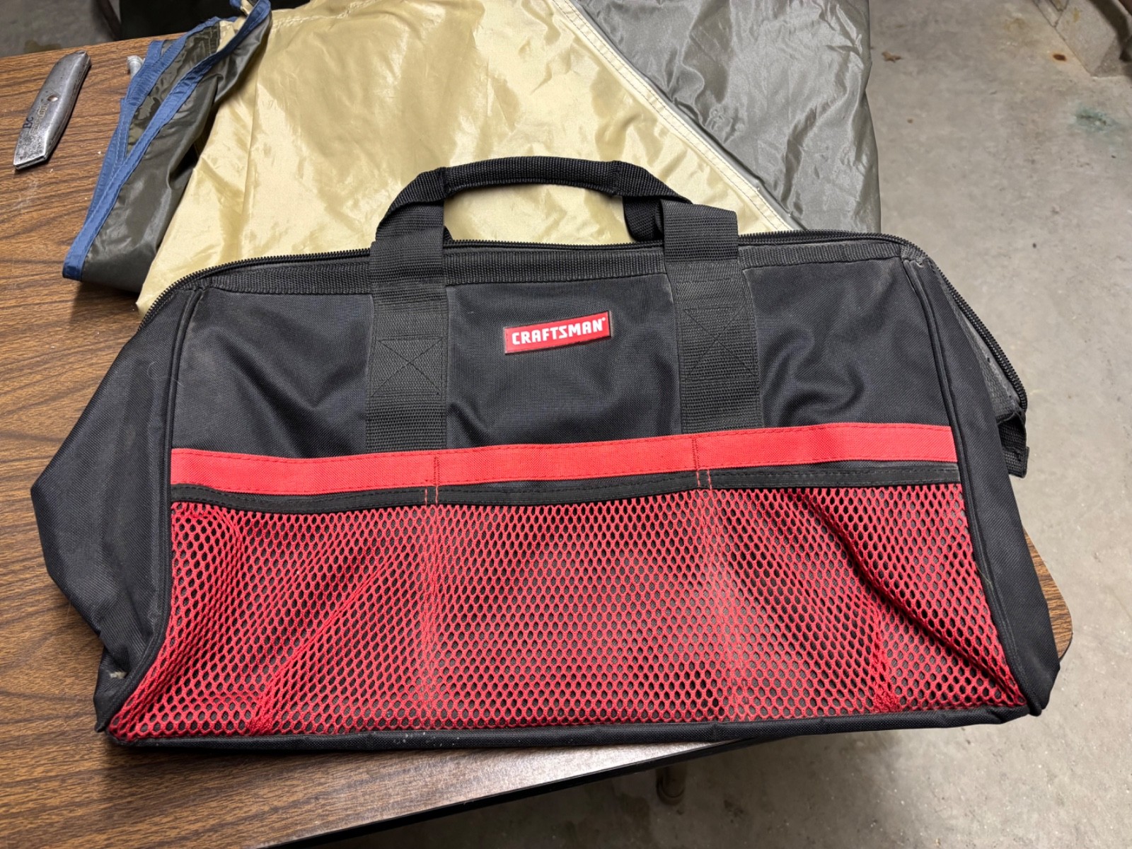 Craftsman Tool Bag 21 x 12 x 12 app. f-s ok