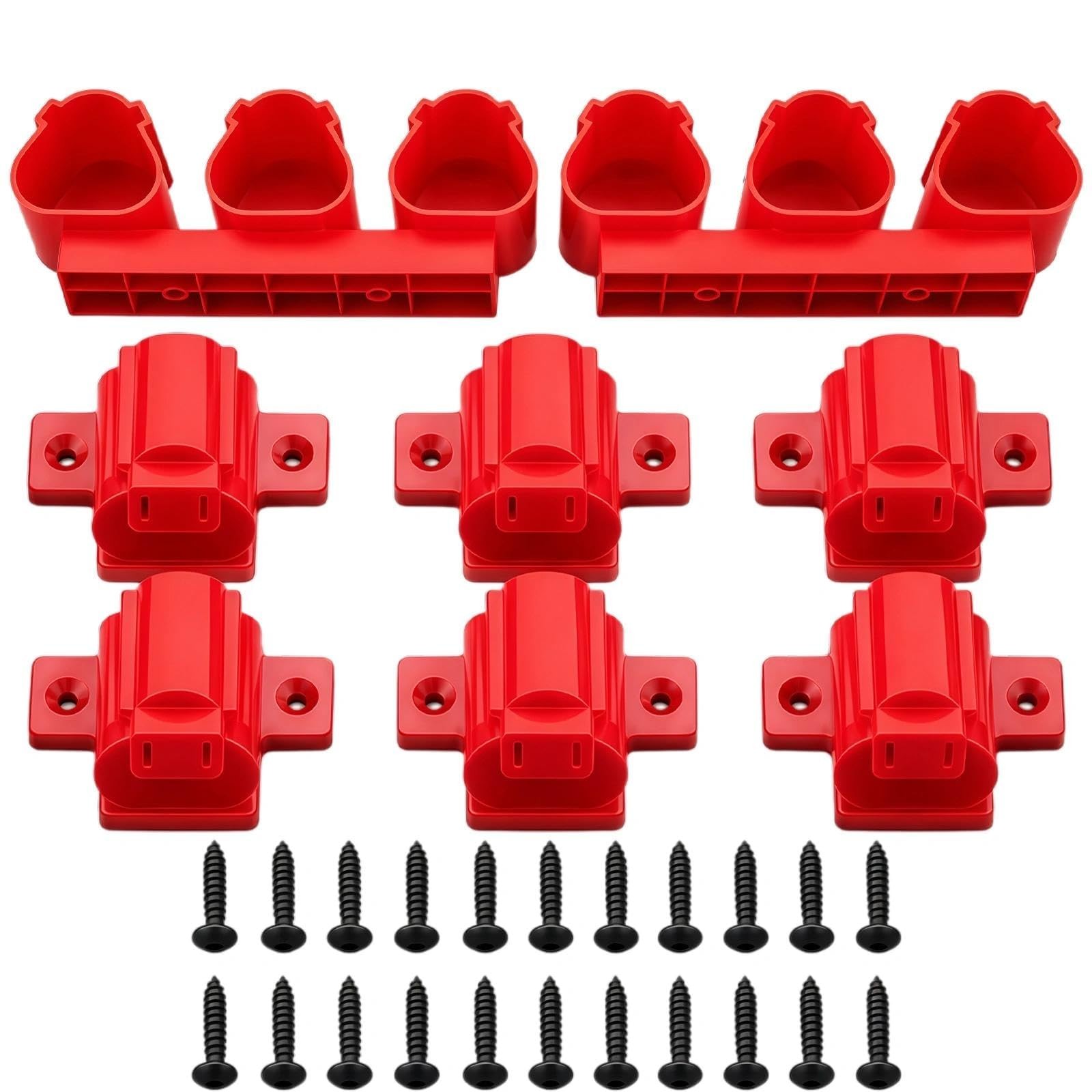 Wall Mount Tool Storage Rack Fit for Milwaukee M12, 8-Piece Organizer Kit Inc…