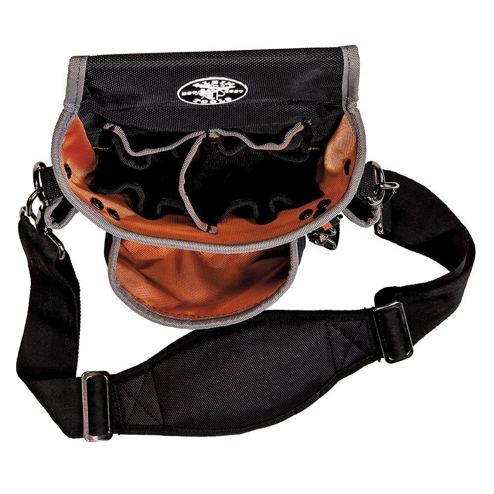 Tools 5240 Tradesman Pro Tool Pouch With Padded Shoulder Strap, Reinforced Bott