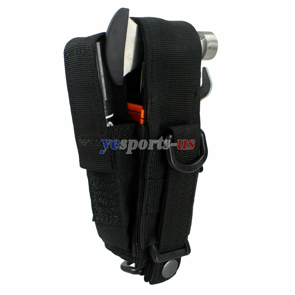 US Universal MOLLE Multi Pockets Tool Holster Sheath Tool Organizer Pouch