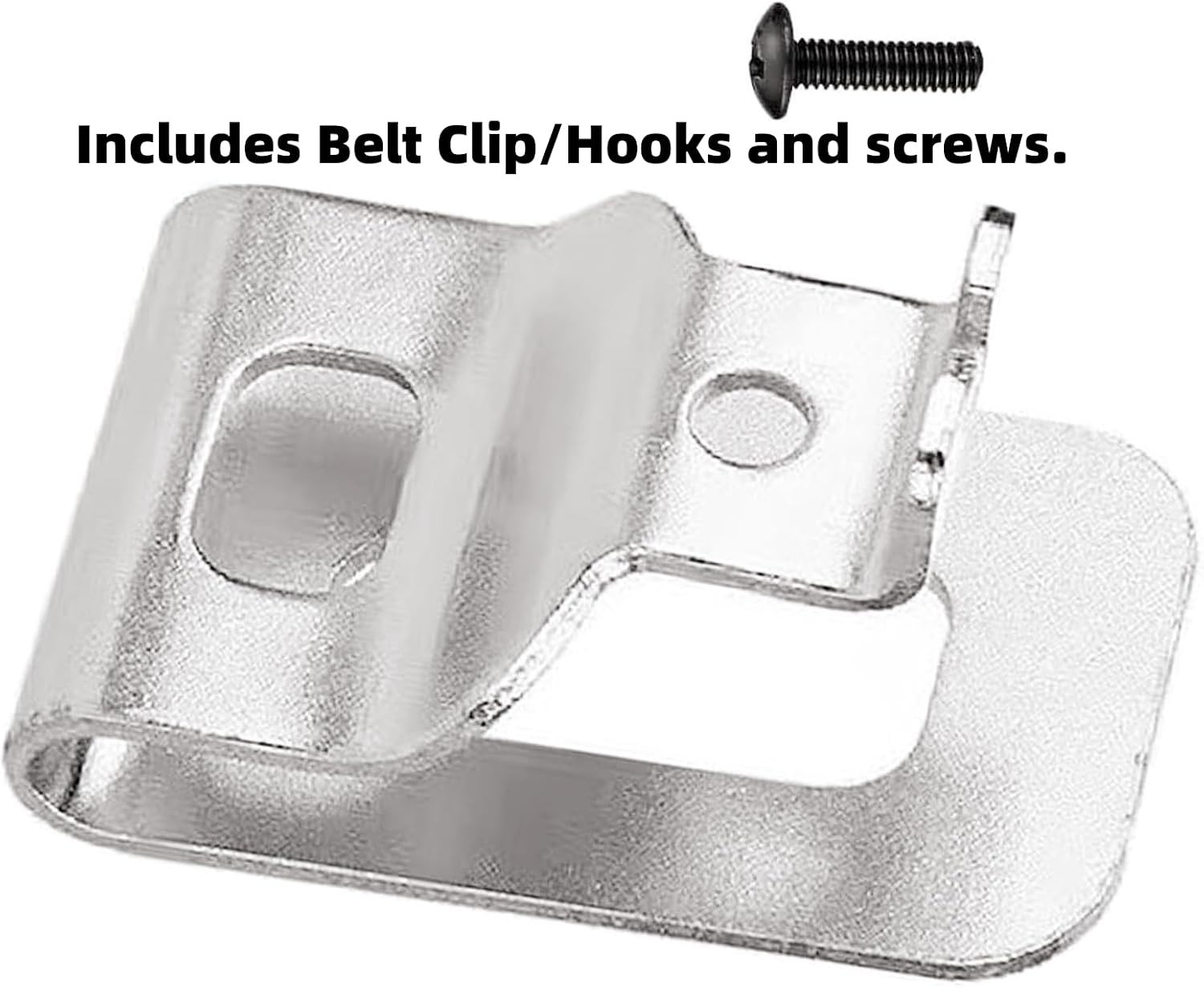 12-Pack Stainless Steel Belt Clips for DeWalt 20V Tools – Easy Installation