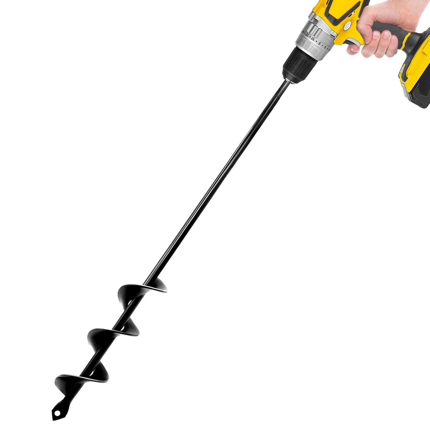Auger Drill Bit for Planting 1.6×16.5 Inch Plant Auger for Cordless Drill