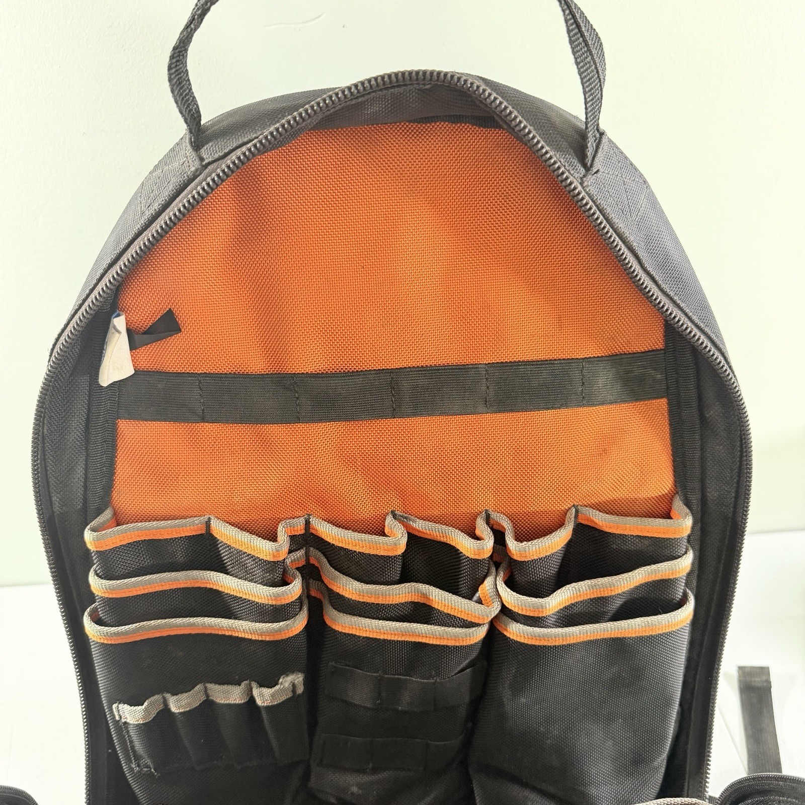 Klein Tools Tradesman Pro 39-Pocket Backpack Electricians Tool Bag
