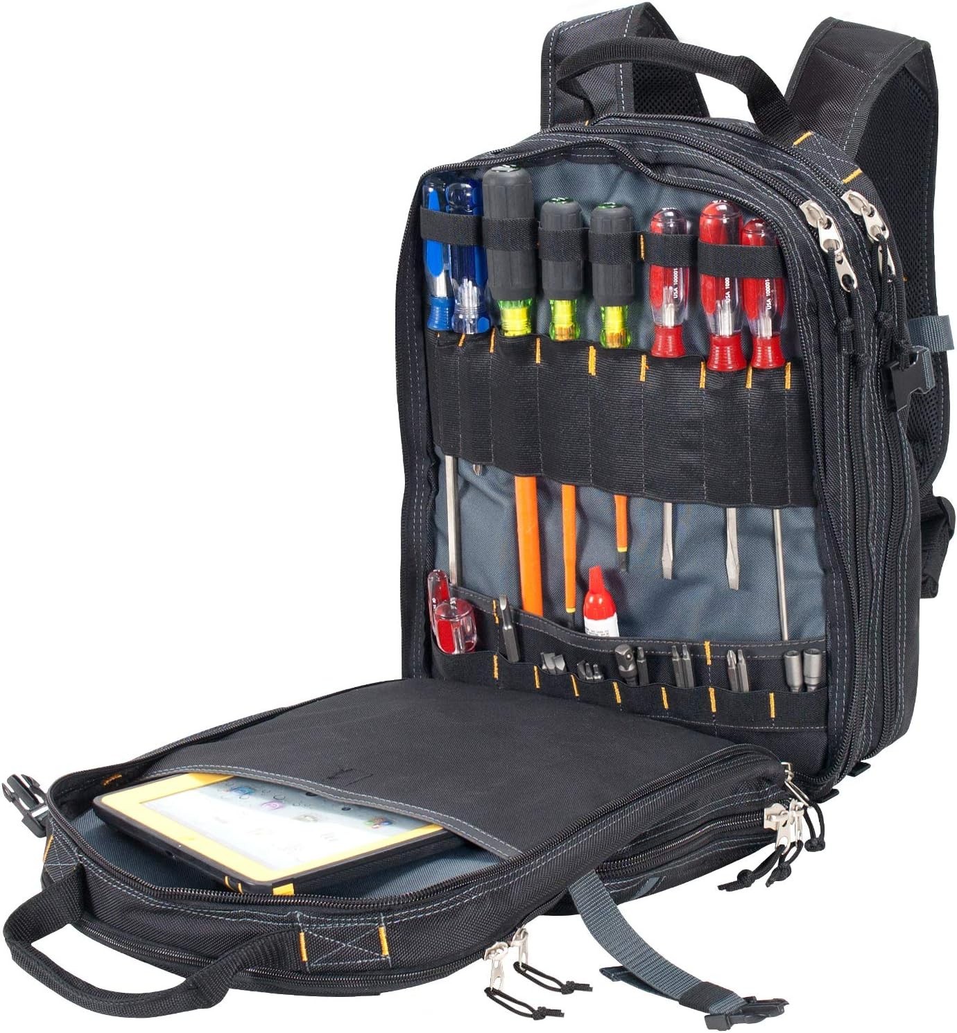Durable 75-Pocket Tool Backpack with Padded Straps – Perfect for Professionals