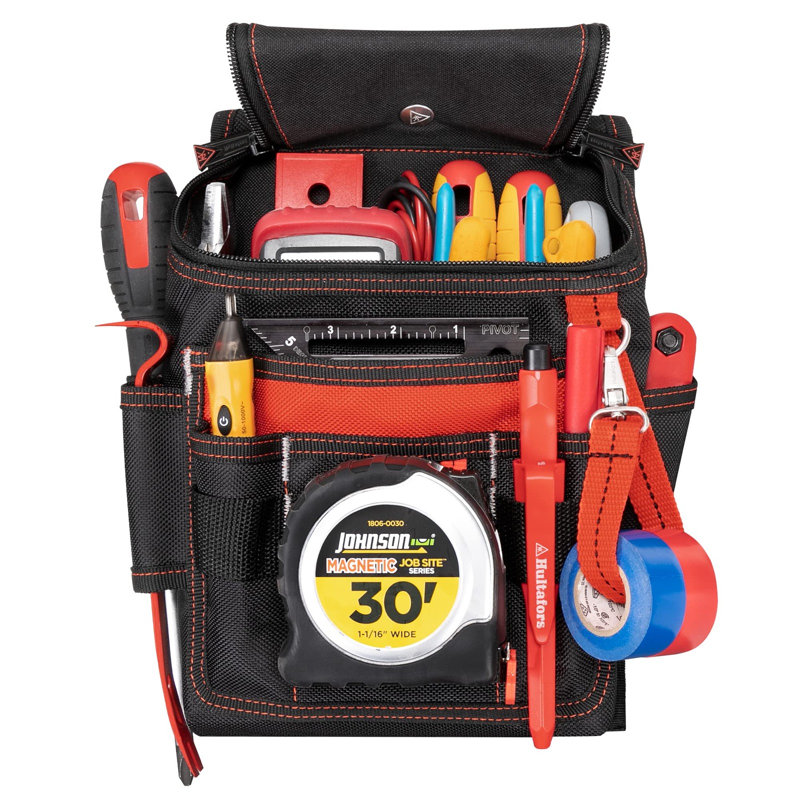 Hultafors Work Gear HT5124 Medium Ziptop Utility Pouch, Heavy Duty Ballistic …