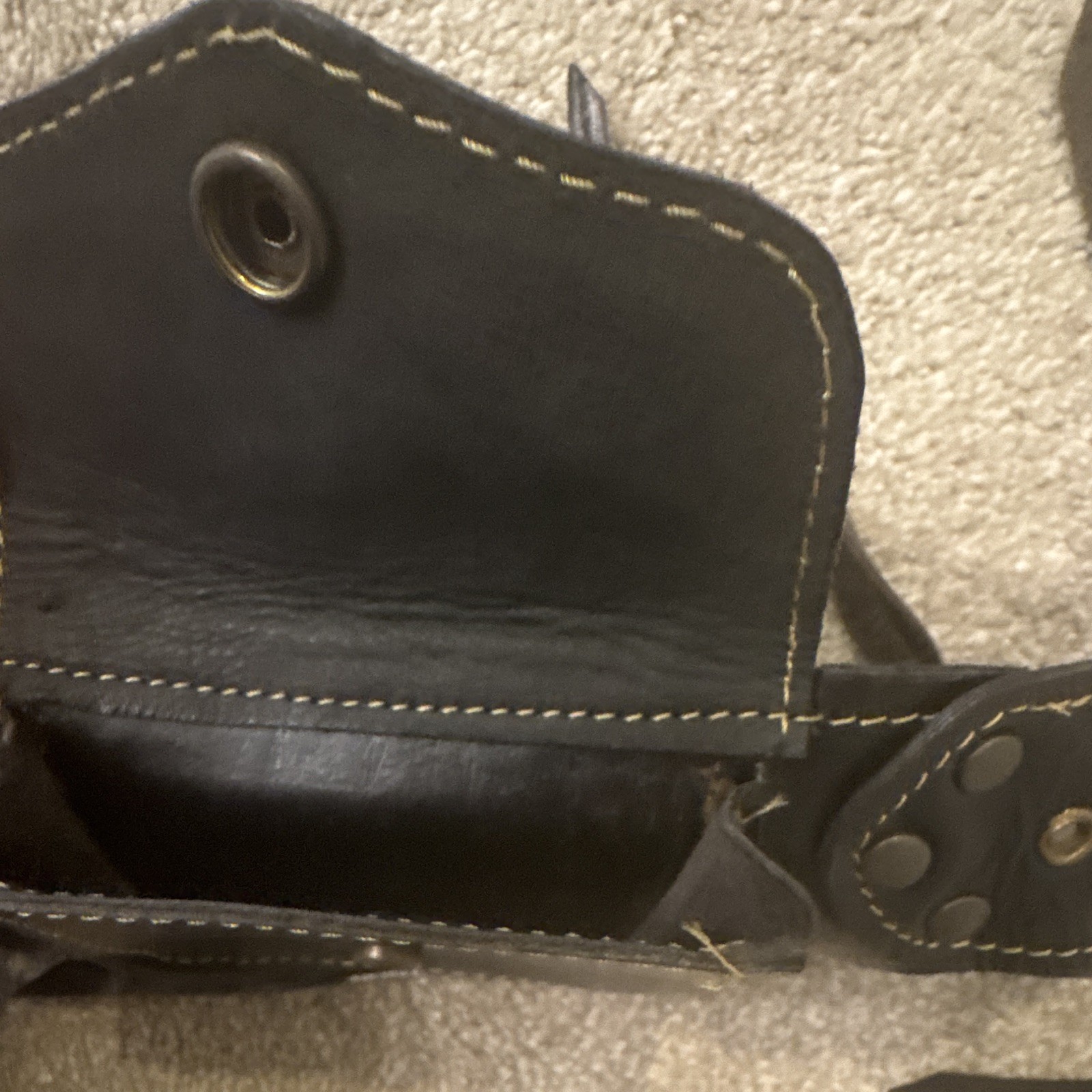 Custom Handmade Black Leather Utility Belt Multi Pouch Waist Festival Steampunk