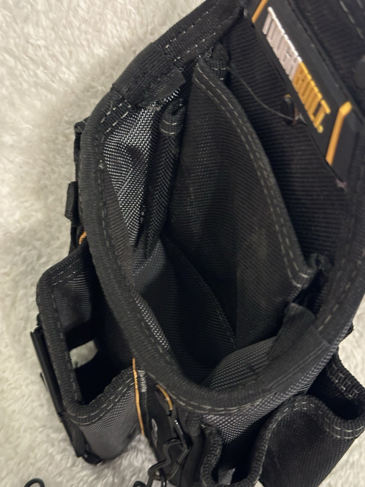 TOUGHBUILT TB-CT-34 Electrician’s Carpenter’s Tool Belt Pouch Utility Waist Bag