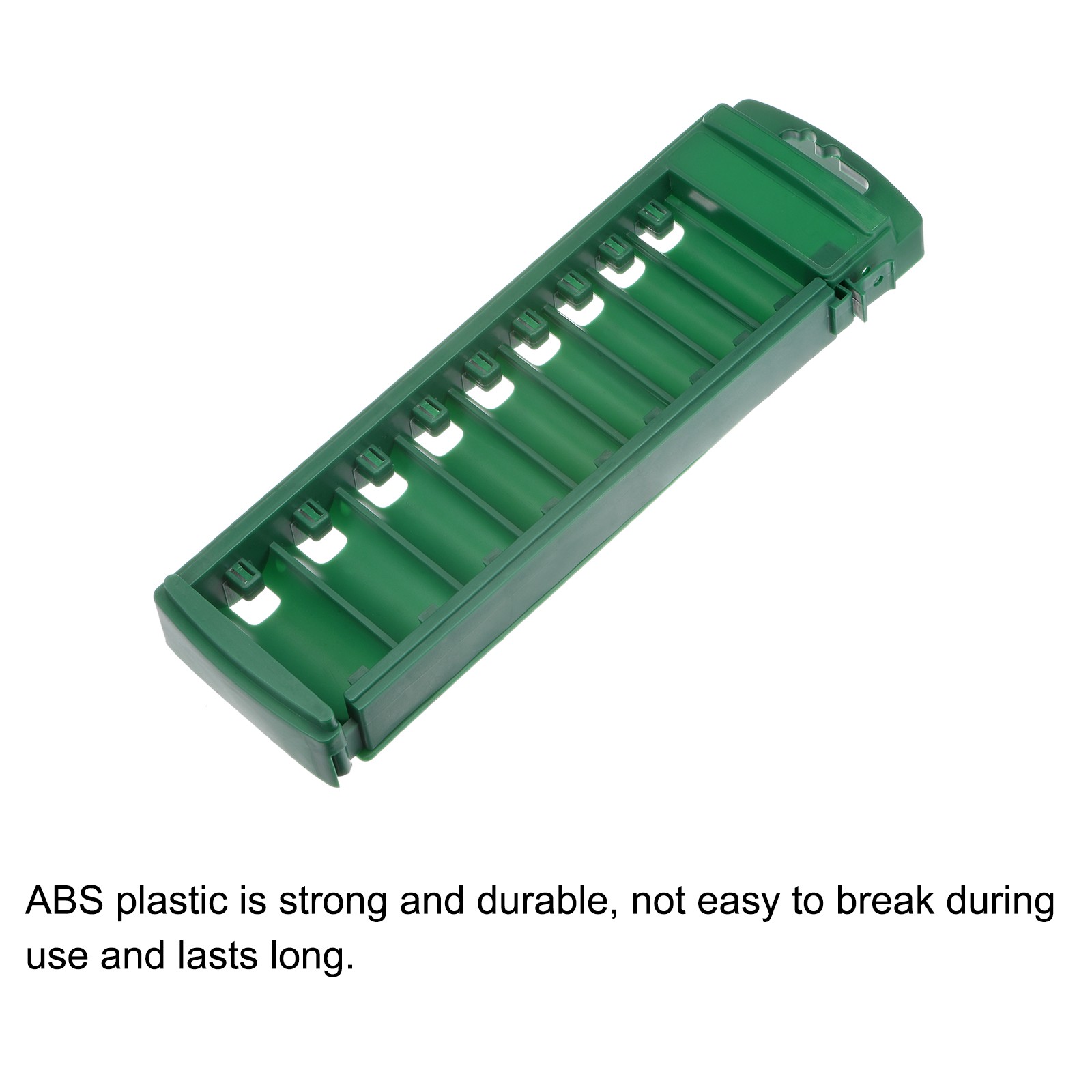 Socket Organizer 3/8″ Drive 9 Slots Portable Deep Socket Clip Rail Holder