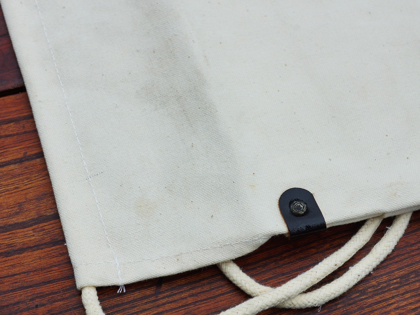【Unused】Japanese True Vintage! Tool Pouch Waist nail tie Bag Cotton Canvas Showa
