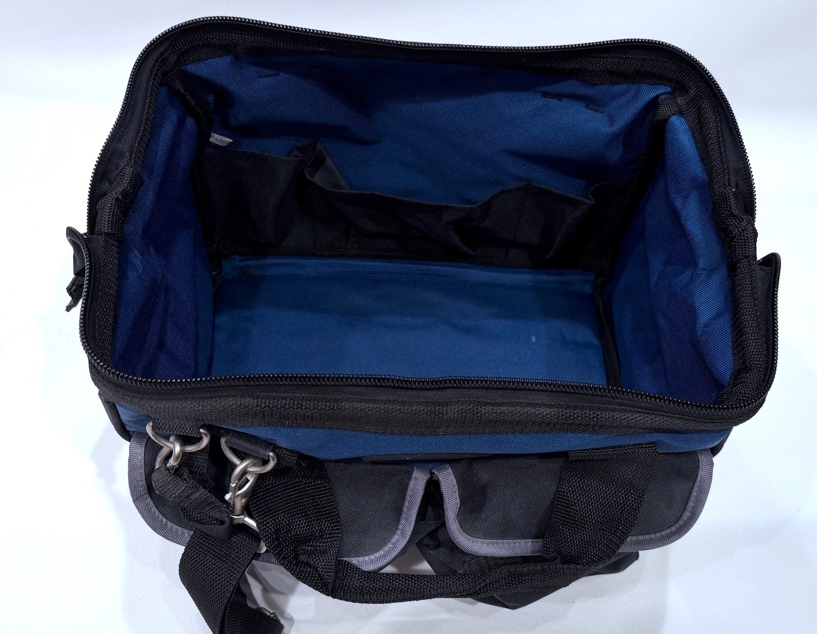 McGuire-Nicholas Workwear Blue and Black Tool Bag with Shoulder Strap