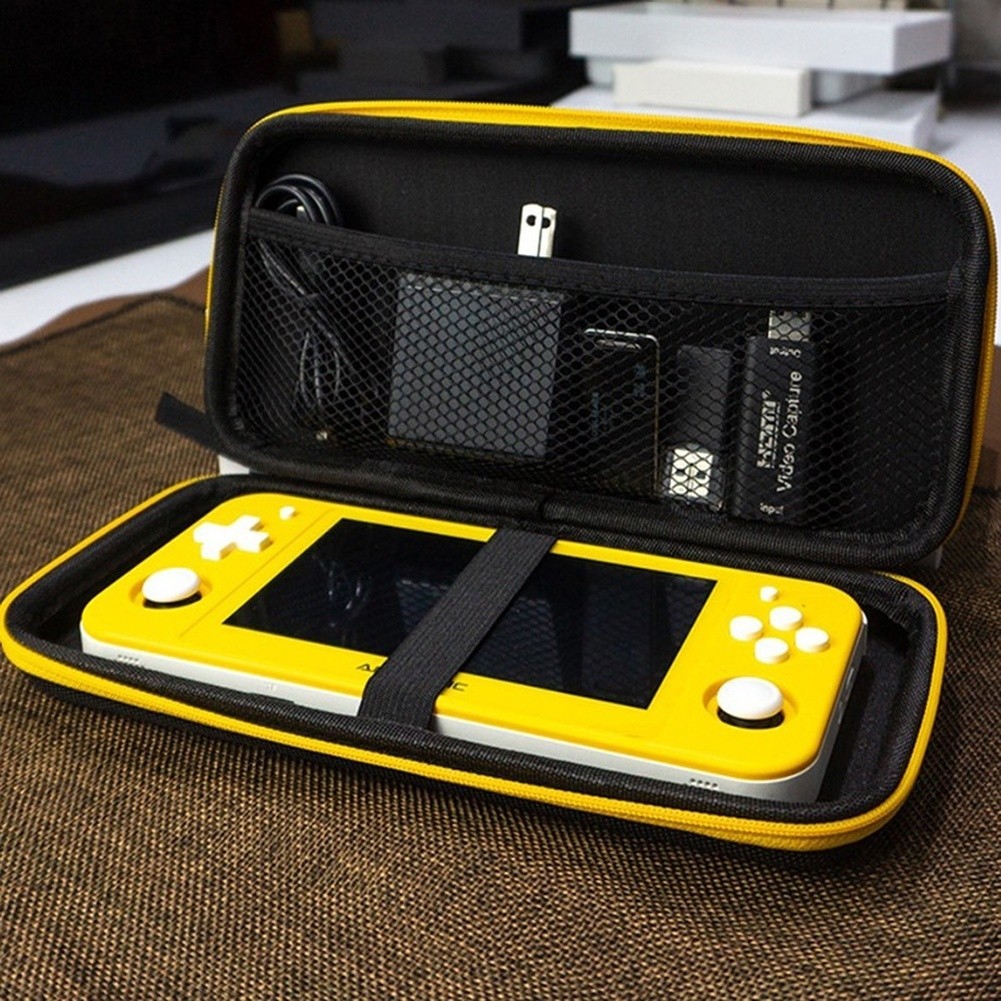 FOR ANBERNIC RG505 EVA Hard Shell Case Black 23 11.5 4cm Portable Storage Bag