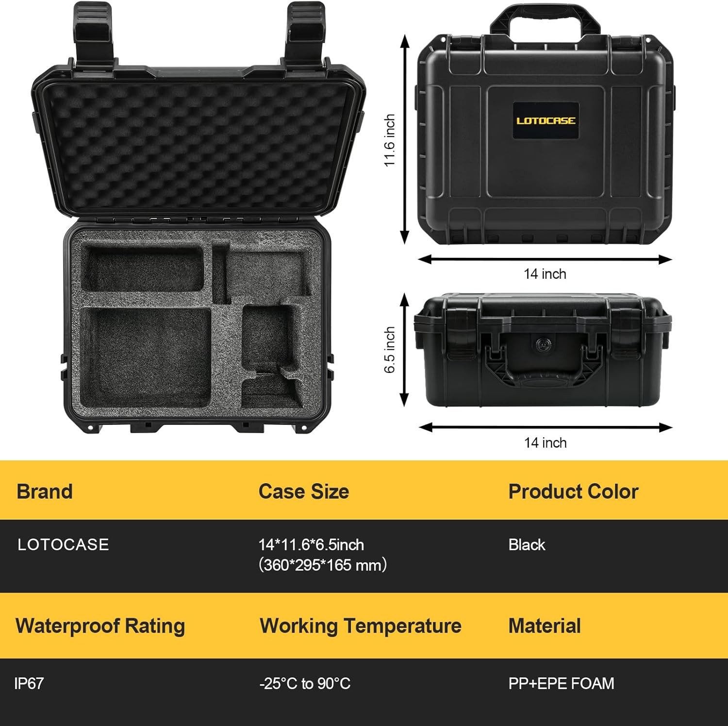 Hard Case for Dewalt Cut Off Tool – Tool Bag for Dewalt 20V MAX XR Brushless …