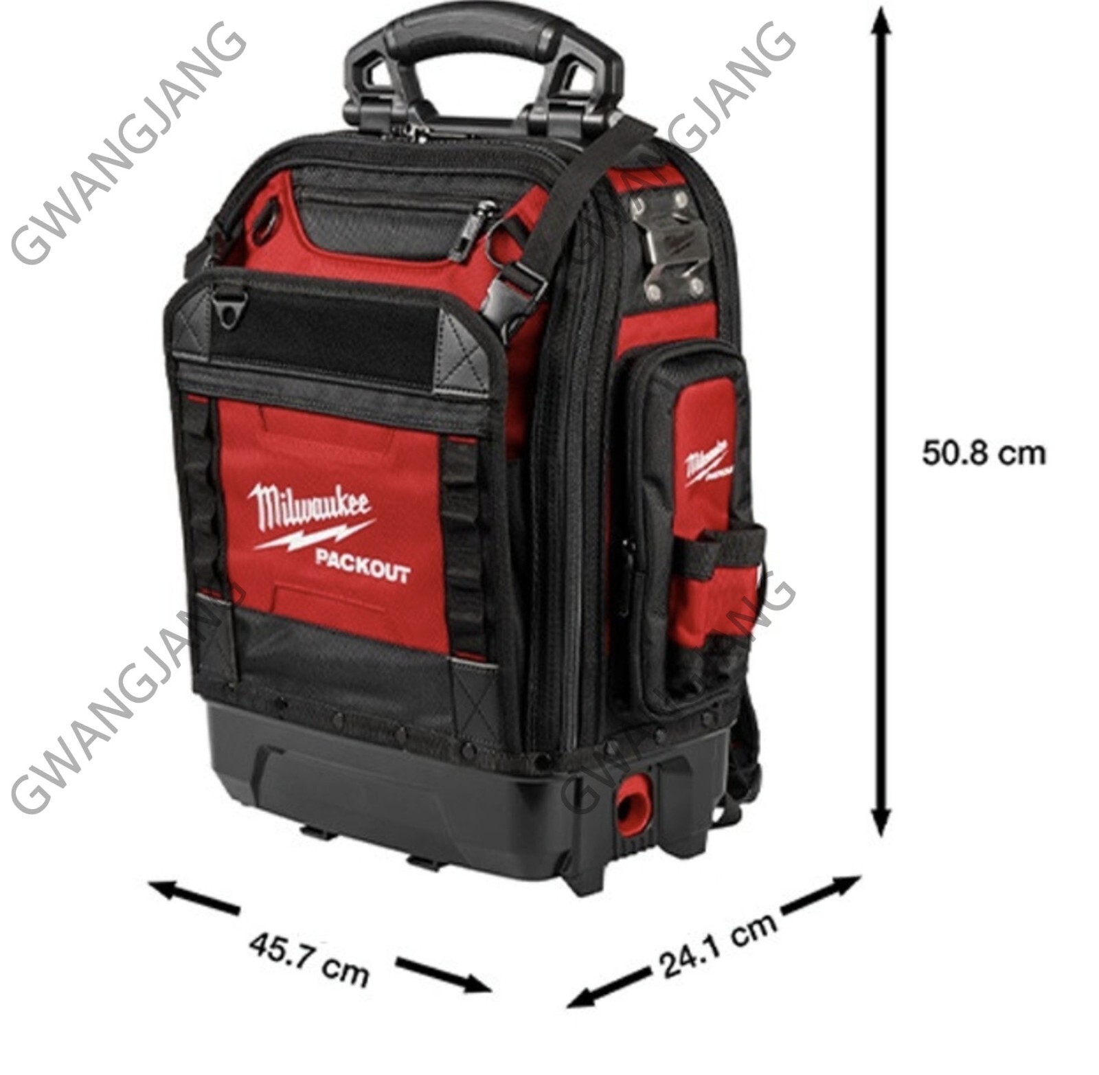 New Milwaukee 48-22-8303 Packout Structured Backpack DIY Work Famous Durable