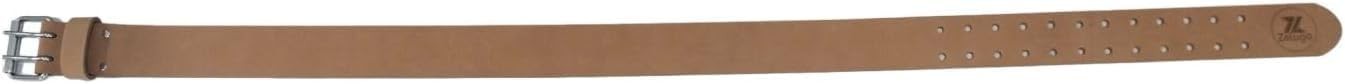 20-208 2in. Heavy Duty Preminum Quality Top grain Leather Work Belt, Natural