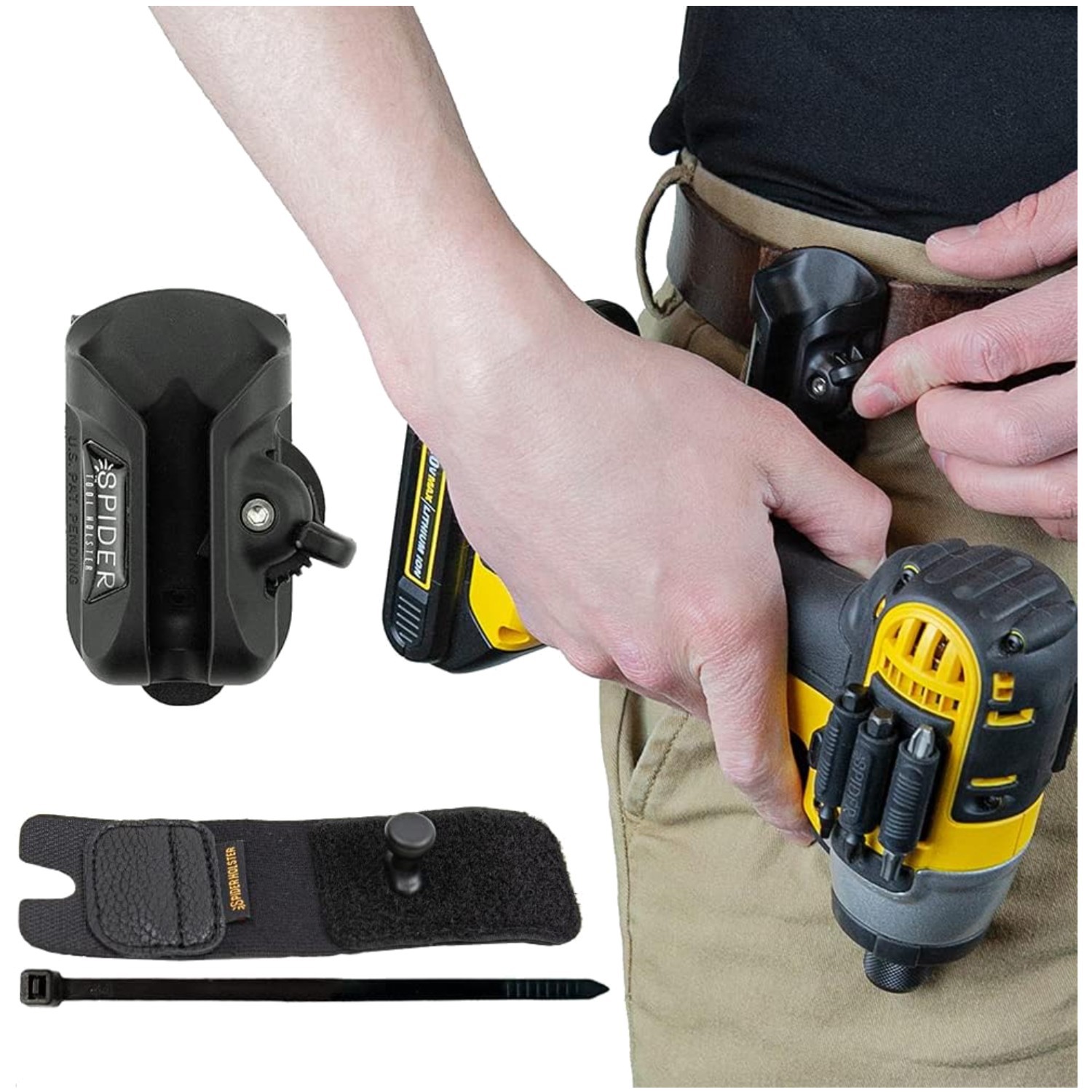 Durable Two-Piece Tool Holster Set – Effortless Carrying for Professionals
