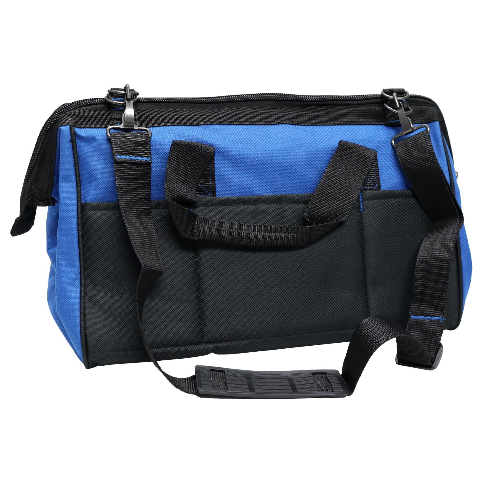 Welding Tool Bag, Wide mouth, Exterior and interior pockets, 6 exterior pocke…