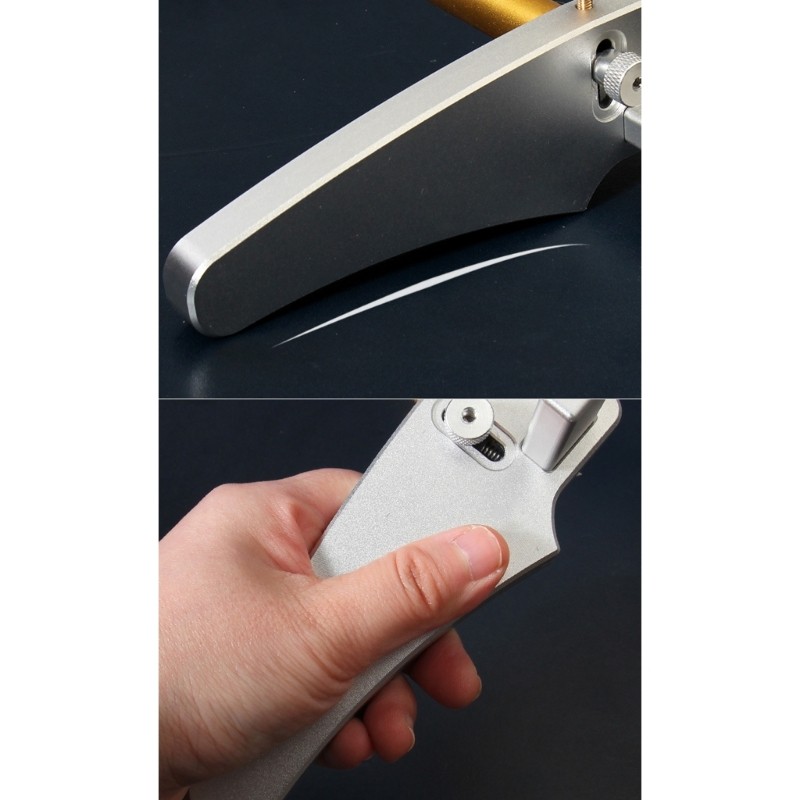 Excellent Metal Leather Slicing Device Adjustable To 6.5 Mm Heavy Fabrics