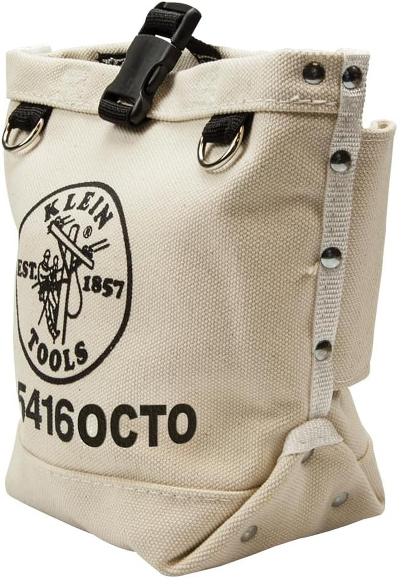 5416OCTO Tool Bag, Bull-Pin and Bolt Pouch, No. 4 Canvas with Tunnel Connection,