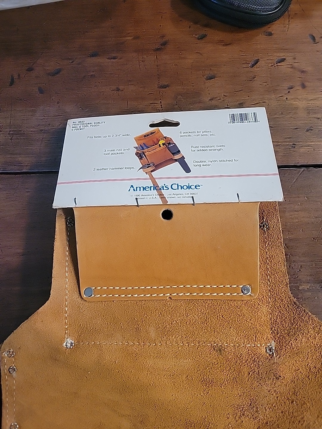 Tool belt genuine top grain leather
