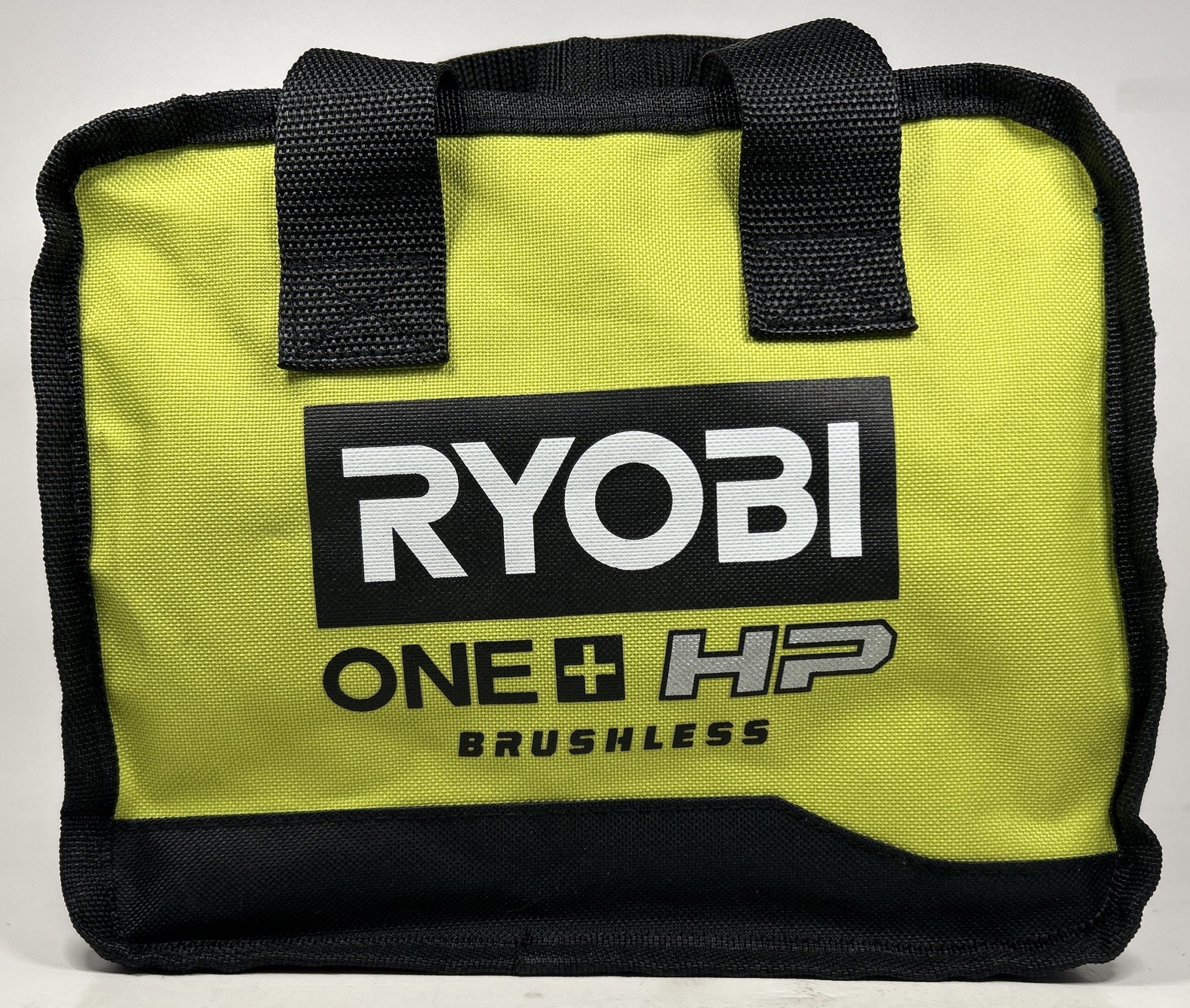 Ryobi ONE+ HP Canvas Tool Bag 10x8x6 Black & Green-Zippered