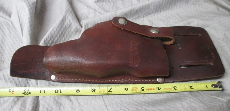 Makita Power Tool Cordless Drill Leather Holster Dark Brown