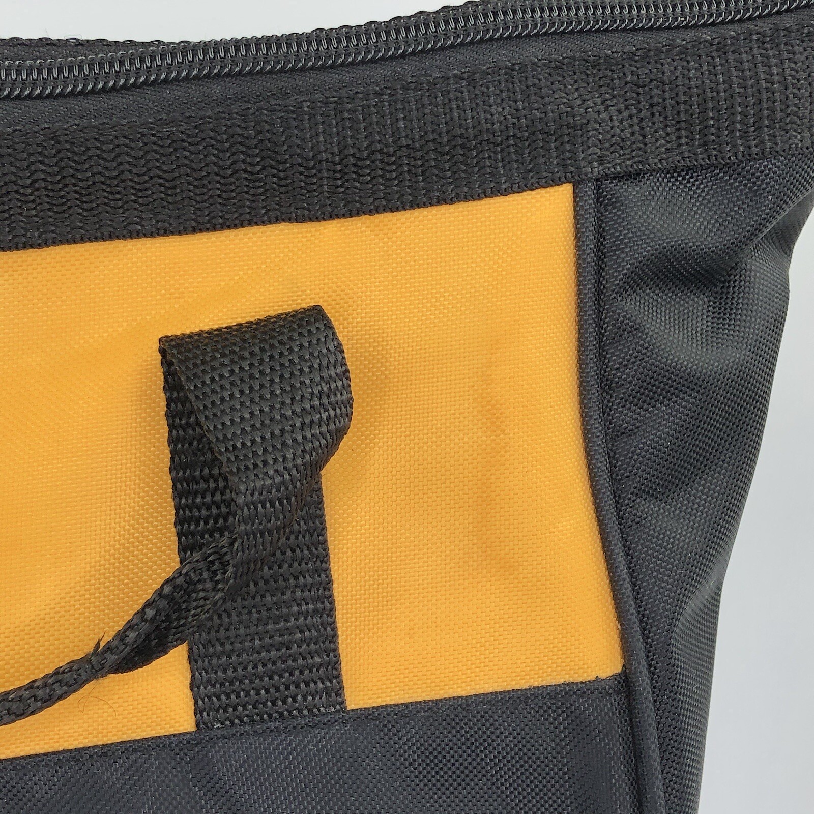 DeWalt Collapsible Full Zip Contractors Tool Bag Storage 12” & Safety Glasses
