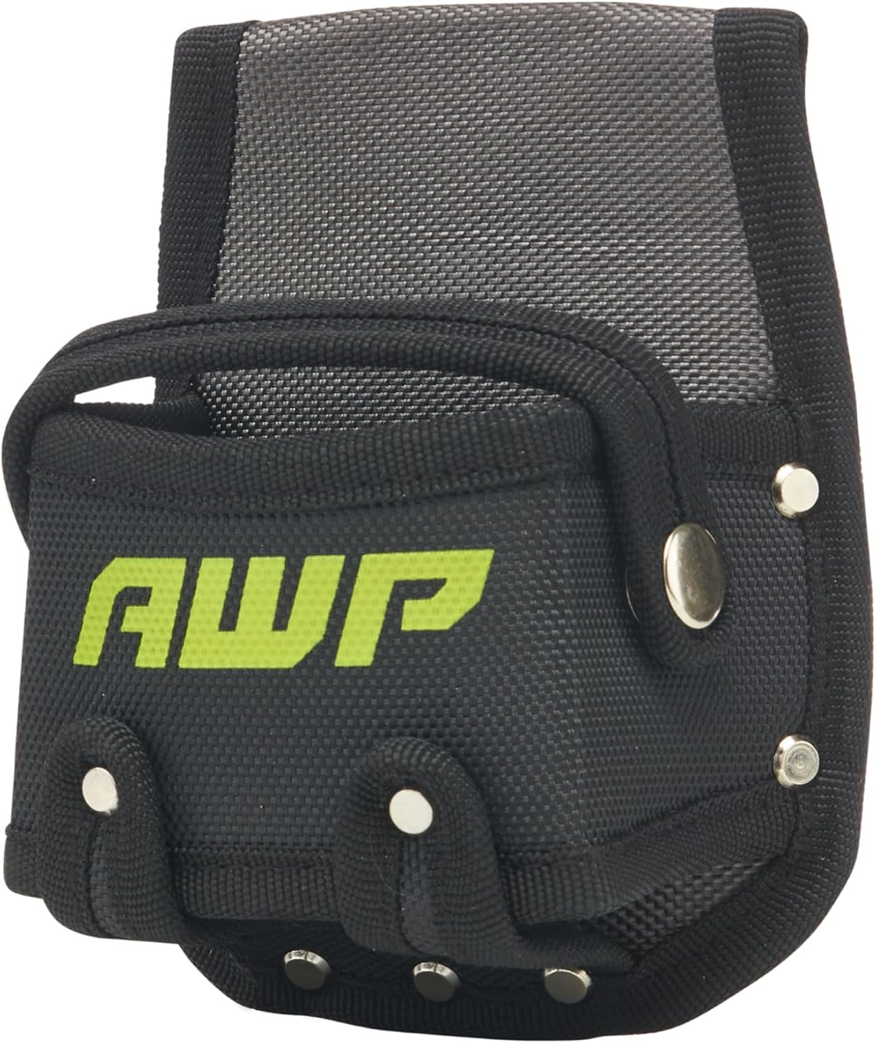 Tape Measure Pouch with Metal Belt Clip and Tunnel Loop, Tool Belt Accessory