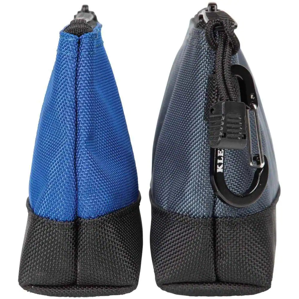 7 In. And 14 In. Multi-Size Zipper Tool Bags Stand-Up Storage 2-Pack Klein Tools