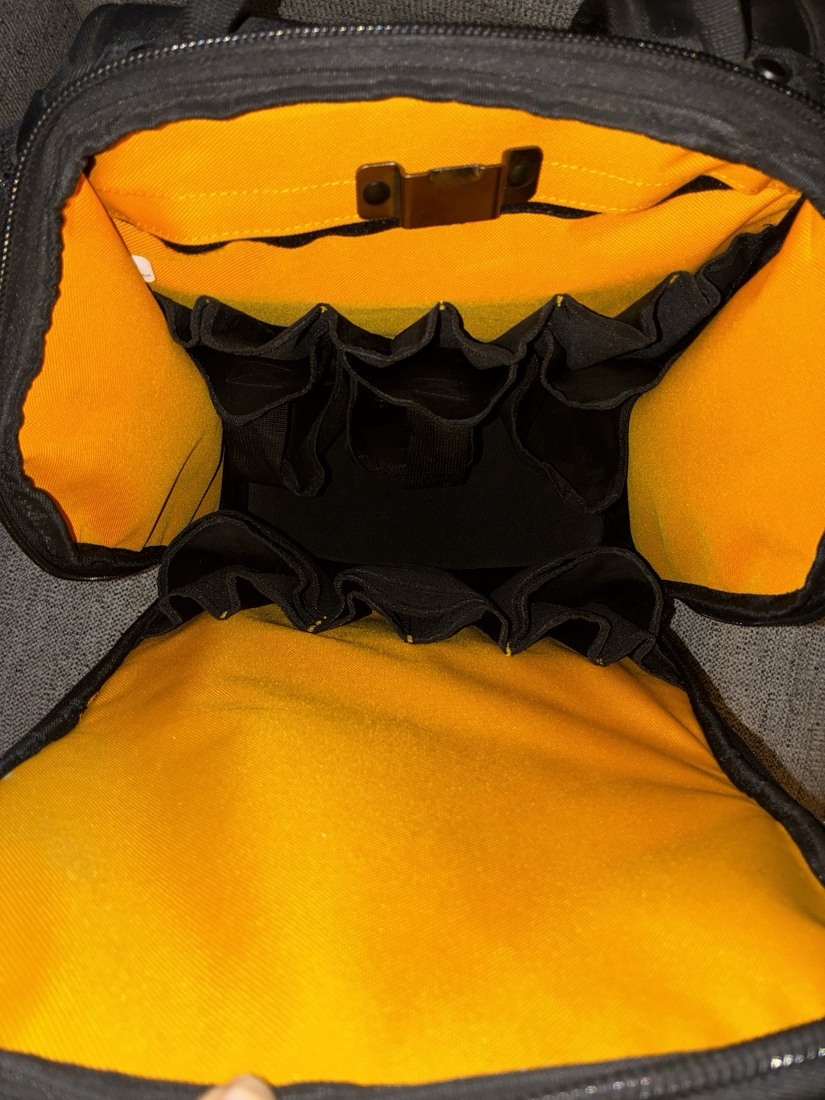 Fluke Pack30 Tool Backpack Large Black/Yellow Fabric With Handle