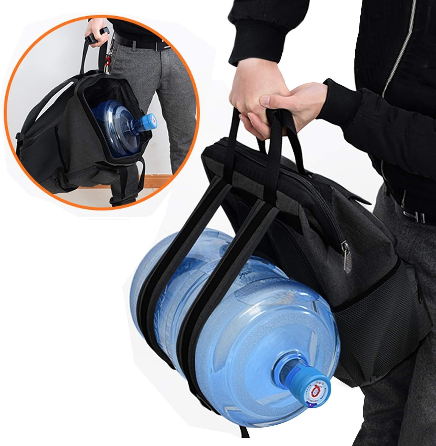 Backpack Tool Bag with Padded Back Support Heavy Duty Tool Kit Carrier