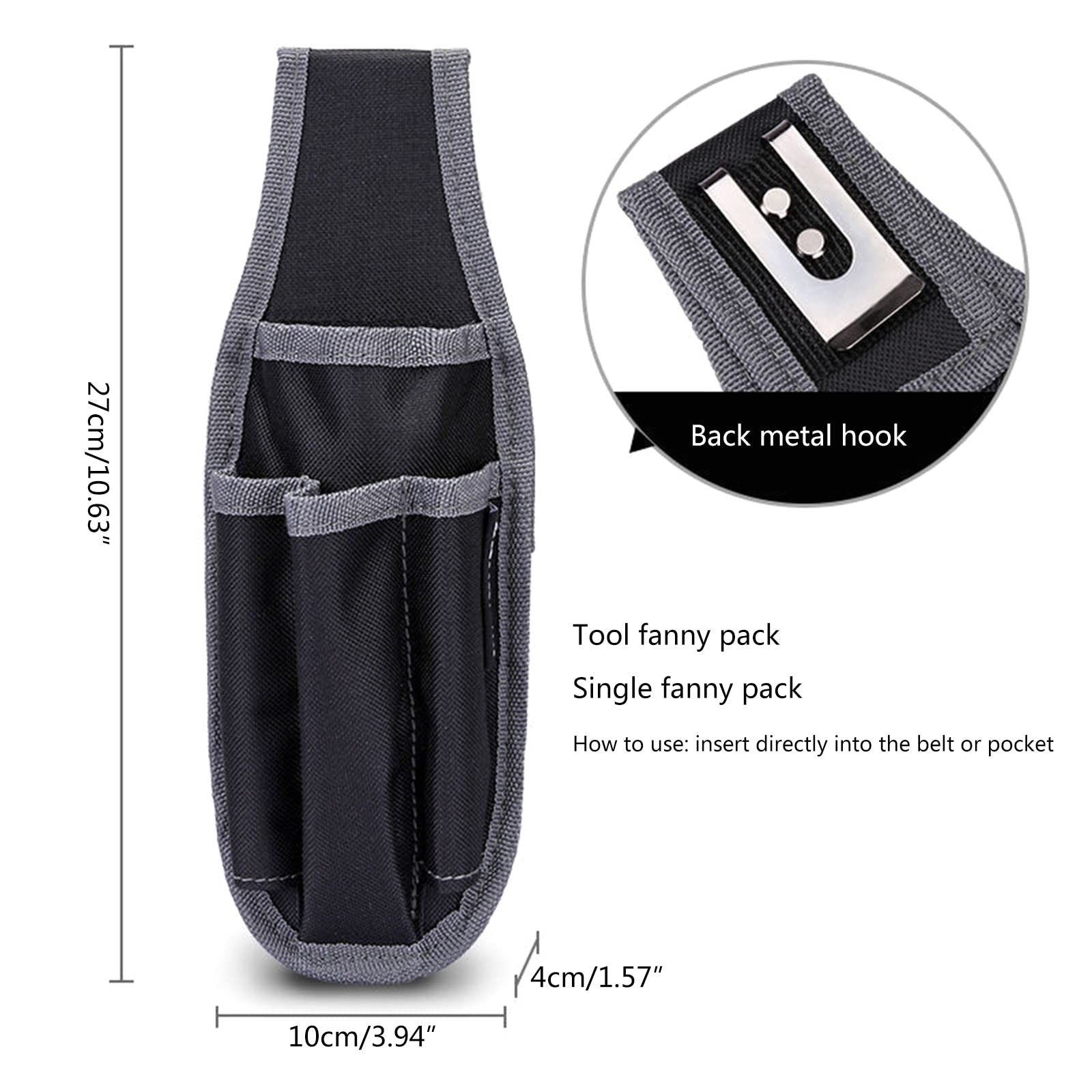 Multipurpose Electrician Tool Pouch Work Organizer Holder Pocket For Pliers